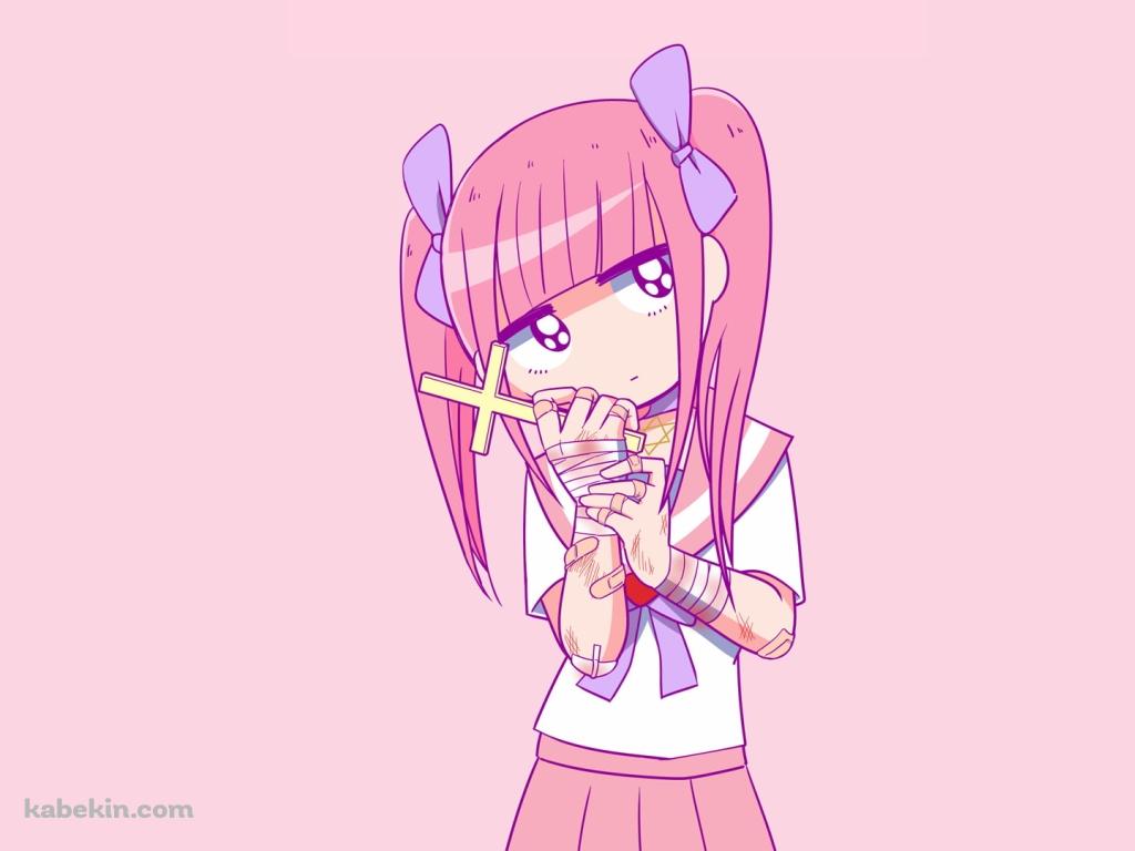 メンヘラちゃんの壁紙(1024px x 768px) 高画質 PC・デスクトップ用