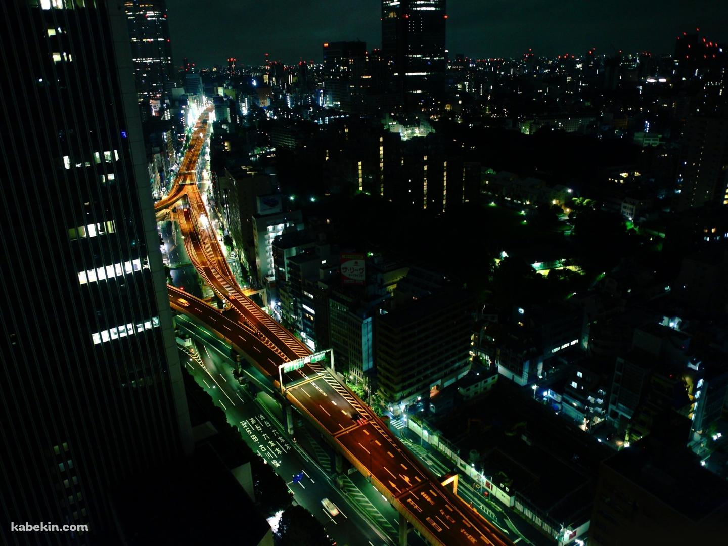 東京の夜の壁紙(1440px x 1080px) 高画質 PC・デスクトップ用