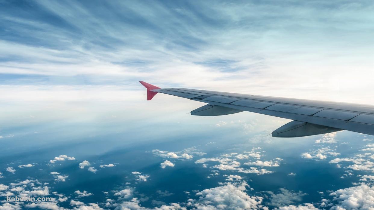 飛行機のウィングの壁紙(1242px x 698px) 高画質 PC・デスクトップ用