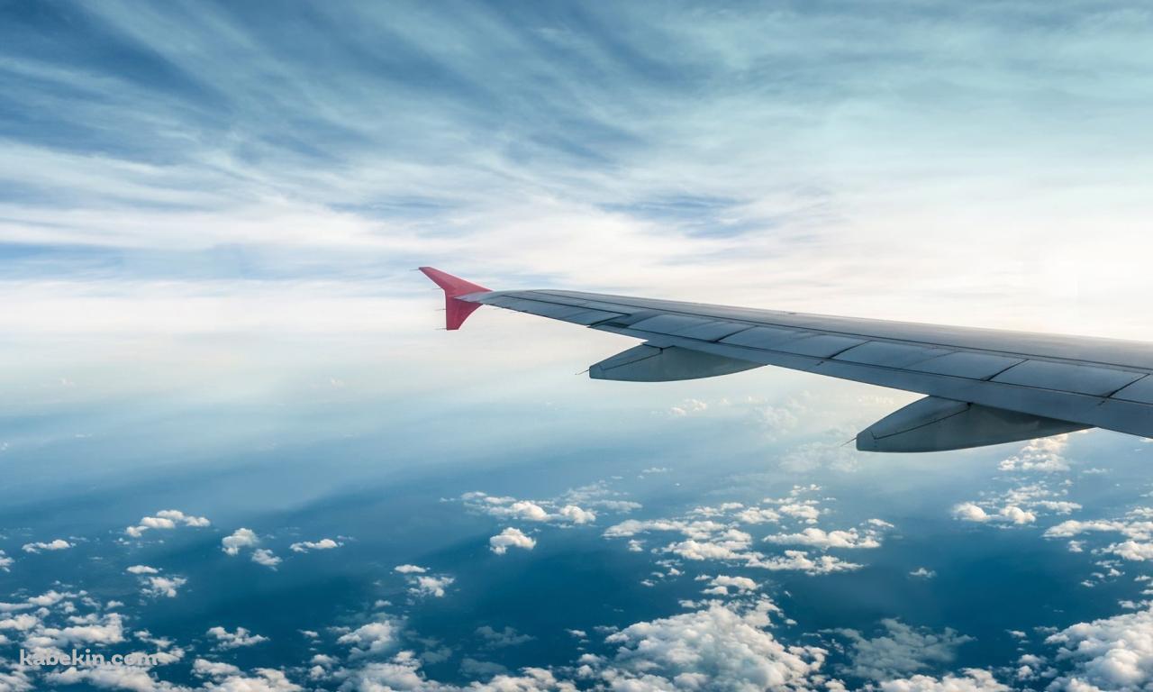 飛行機のウィングの壁紙(1280px x 768px) 高画質 PC・デスクトップ用
