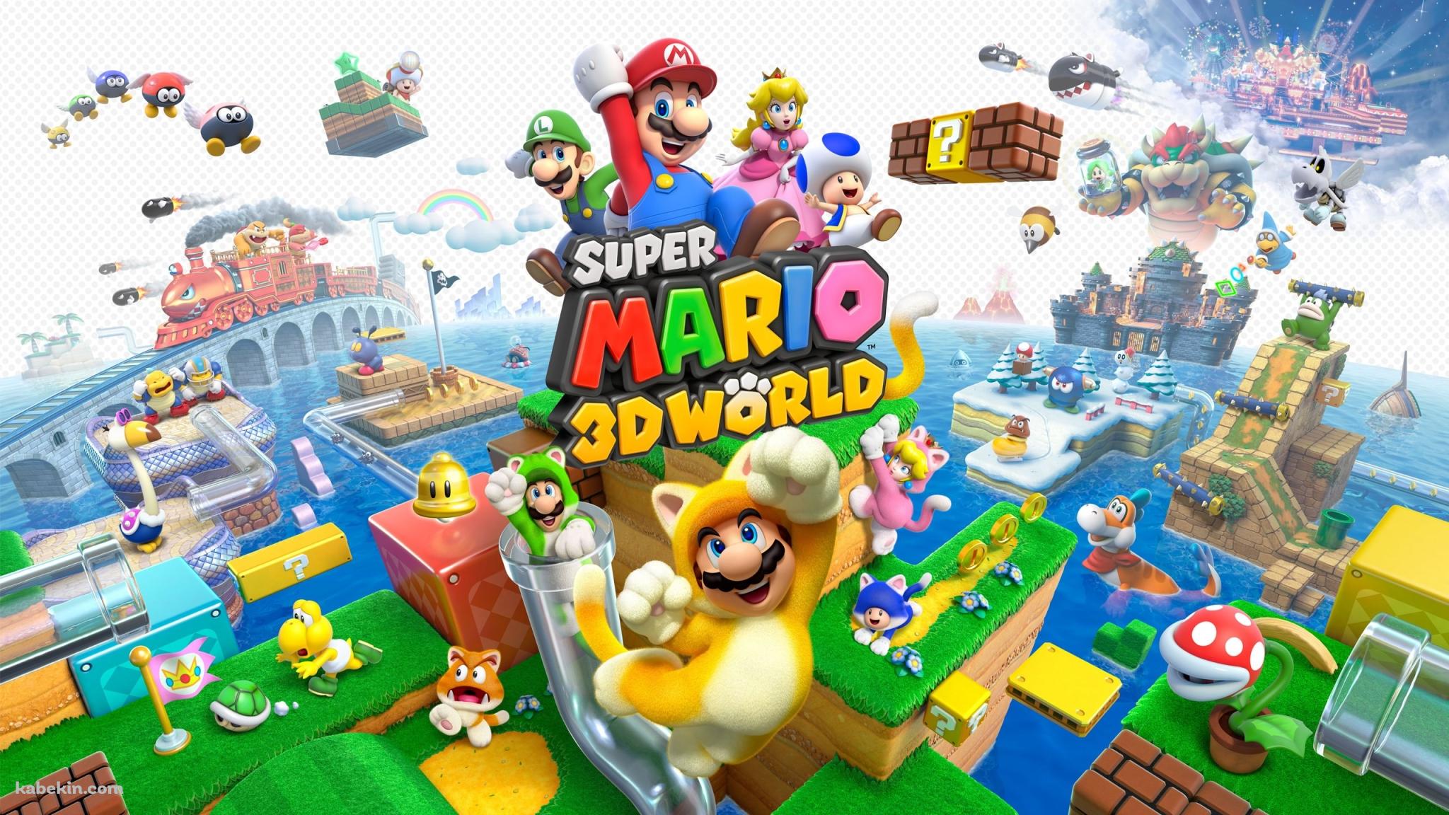 マリオワールドの壁紙(2048px x 1152px) 高画質 PC・デスクトップ用