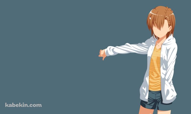 とある魔術の禁書目録 御坂美琴の壁紙(800px x 480px) 高画質 PC・デスクトップ用