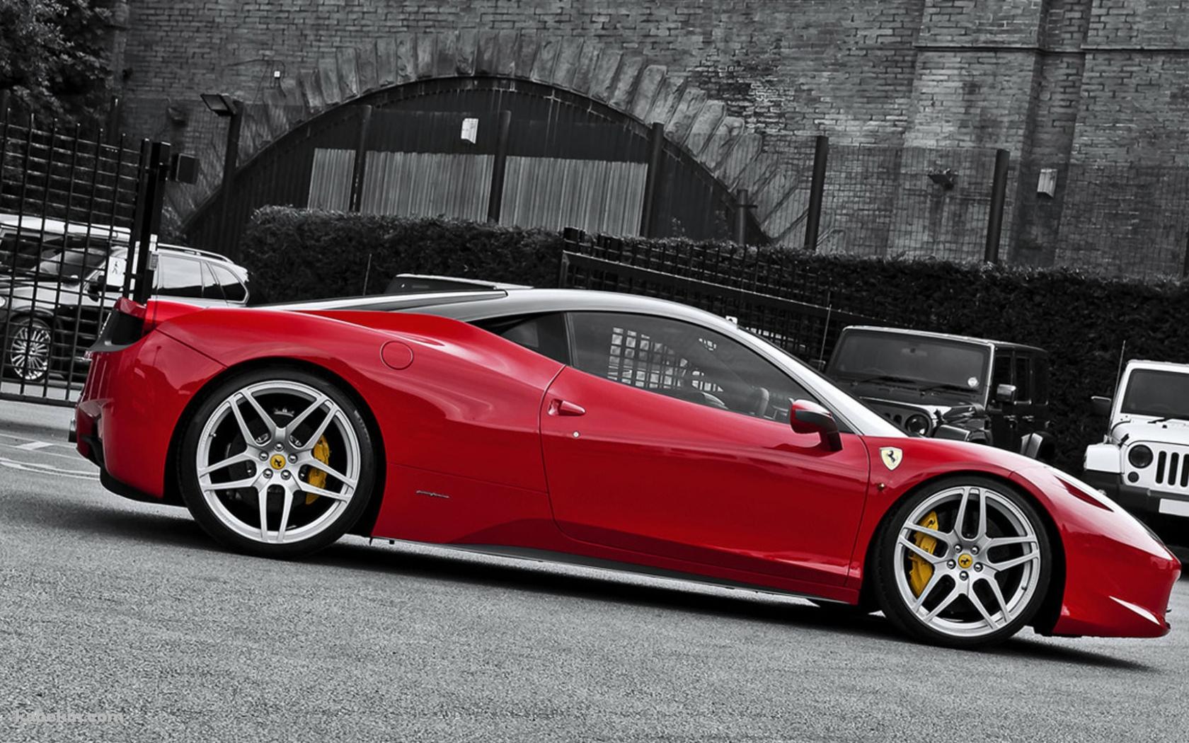 フェラーリ 458 赤の壁紙(1680px x 1050px) 高画質 PC・デスクトップ用