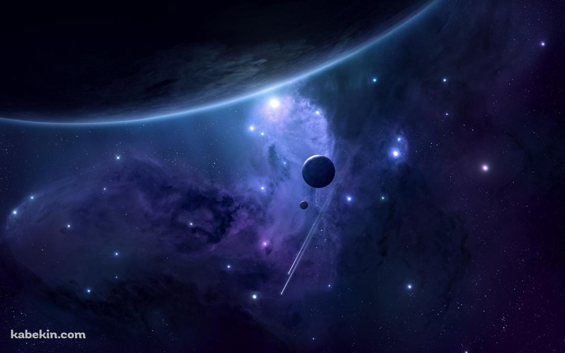 惑星群の壁紙(1152px x 720px) 高画質 PC・デスクトップ用