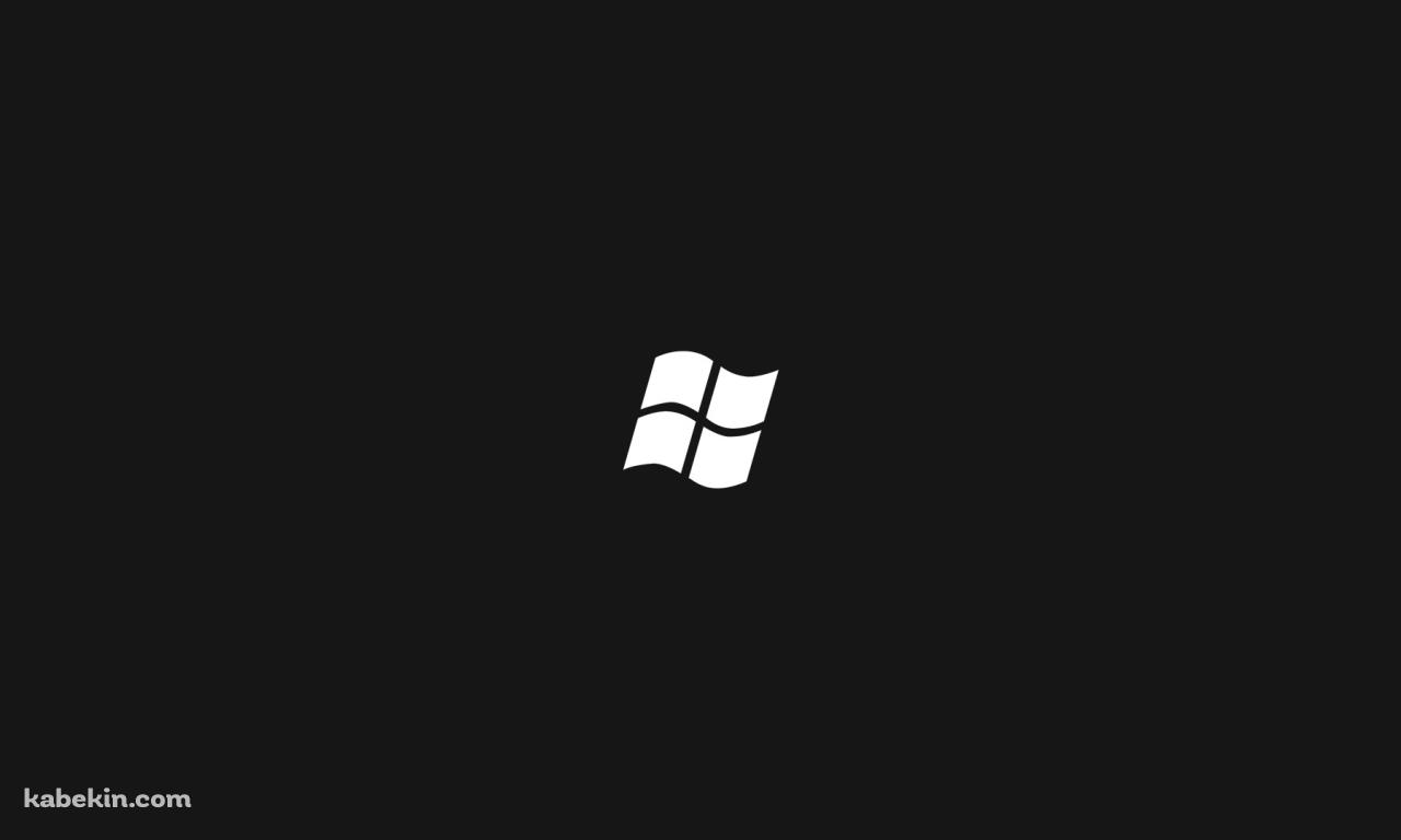 Black Windowsの壁紙(1280px x 768px) 高画質 PC・デスクトップ用