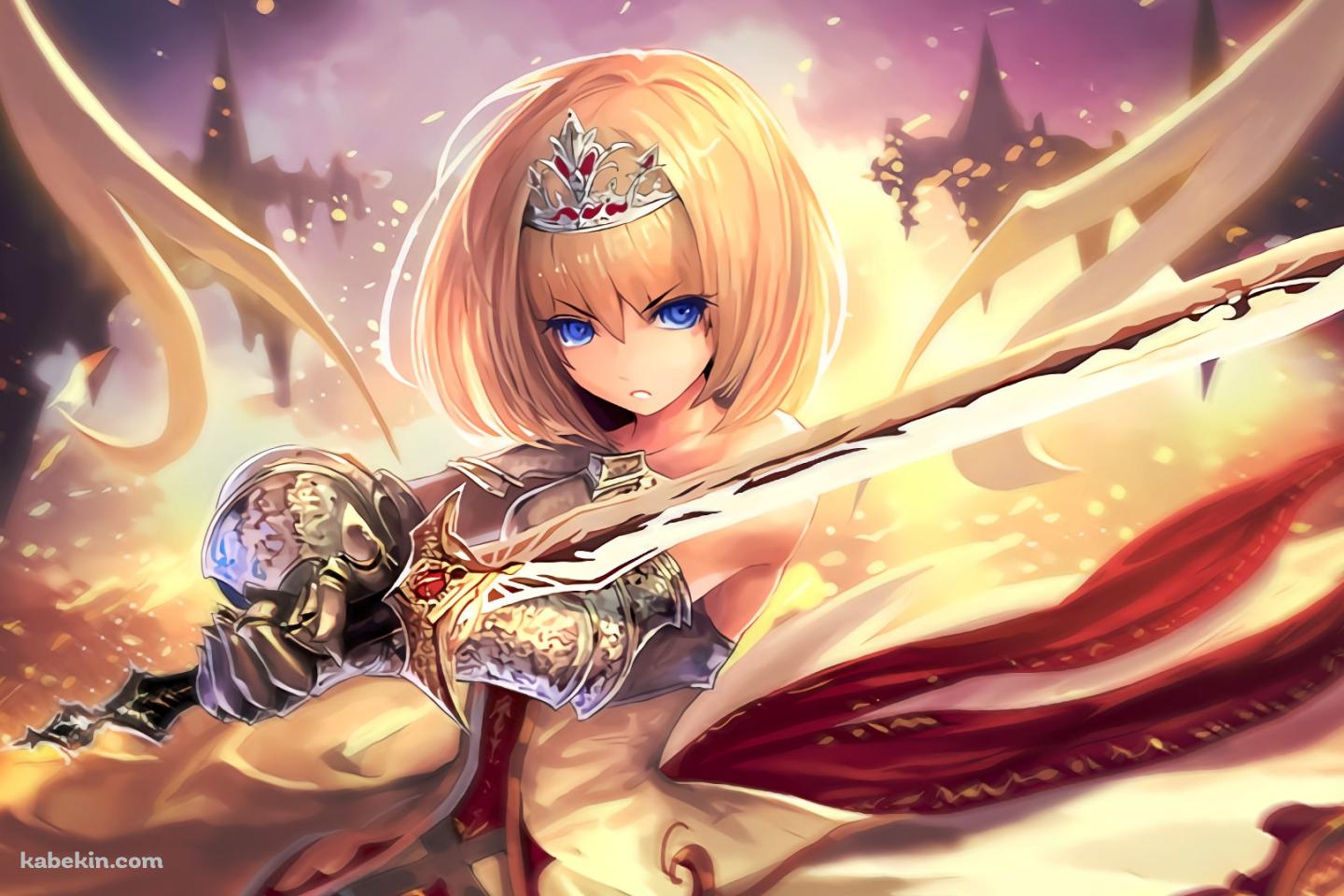 ロイヤルセイバー・オーレリア シャドウバースの壁紙(1440px x 960px) 高画質 PC・デスクトップ用