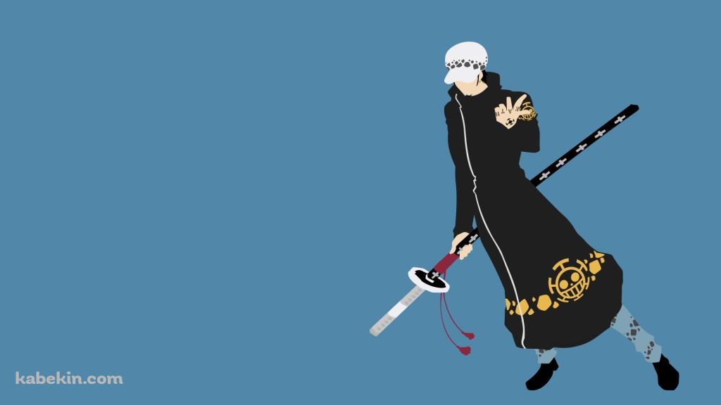 ワンピース トラファルガー・ロー ベクター / ONE PIECEの壁紙(1024px x 576px) 高画質 PC・デスクトップ用