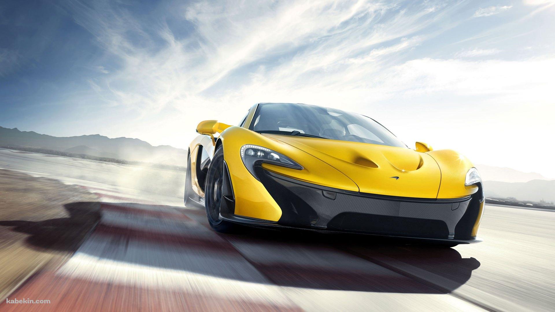 黄色いマクラーレン P1の壁紙(1920px x 1080px) 高画質 PC・デスクトップ用