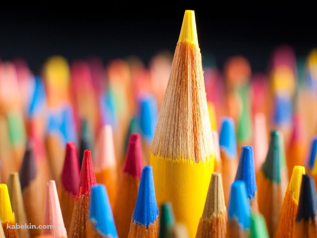 カラフルな色鉛筆の壁紙(1024px x 768px) 高画質 PC・デスクトップ用