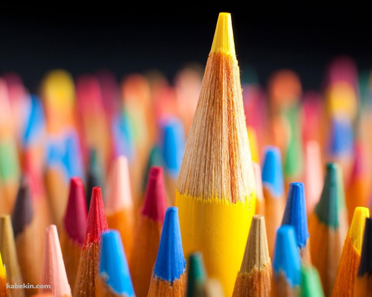 カラフルな色鉛筆の壁紙(1280px x 1024px) 高画質 PC・デスクトップ用