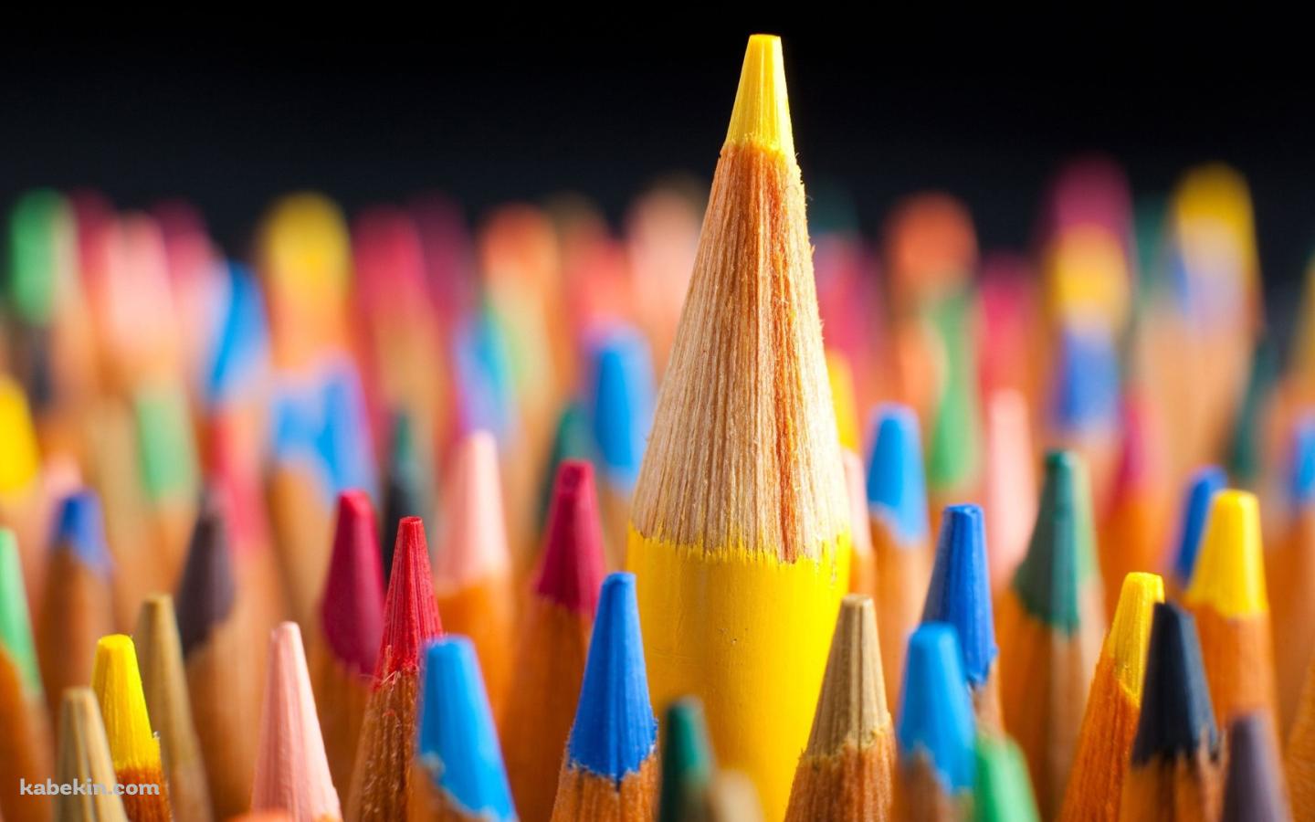 カラフルな色鉛筆の壁紙(1440px x 900px) 高画質 PC・デスクトップ用