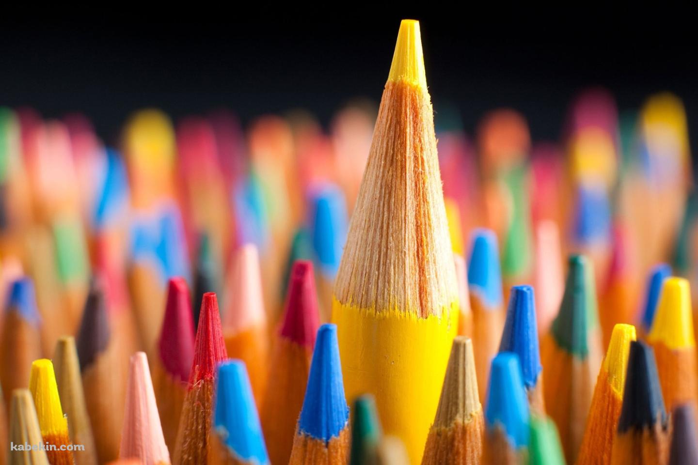 カラフルな色鉛筆の壁紙(1440px x 960px) 高画質 PC・デスクトップ用