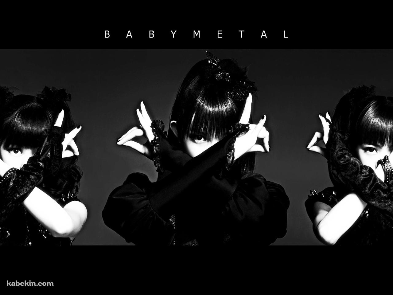 モノクロのBABYMETALの壁紙(1280px x 960px) 高画質 PC・デスクトップ用