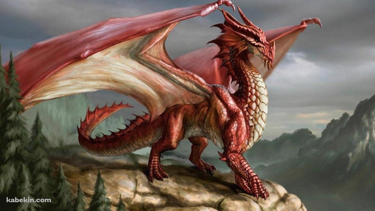 レッドドラゴンの壁紙(1280px x 720px) 高画質 PC・デスクトップ用