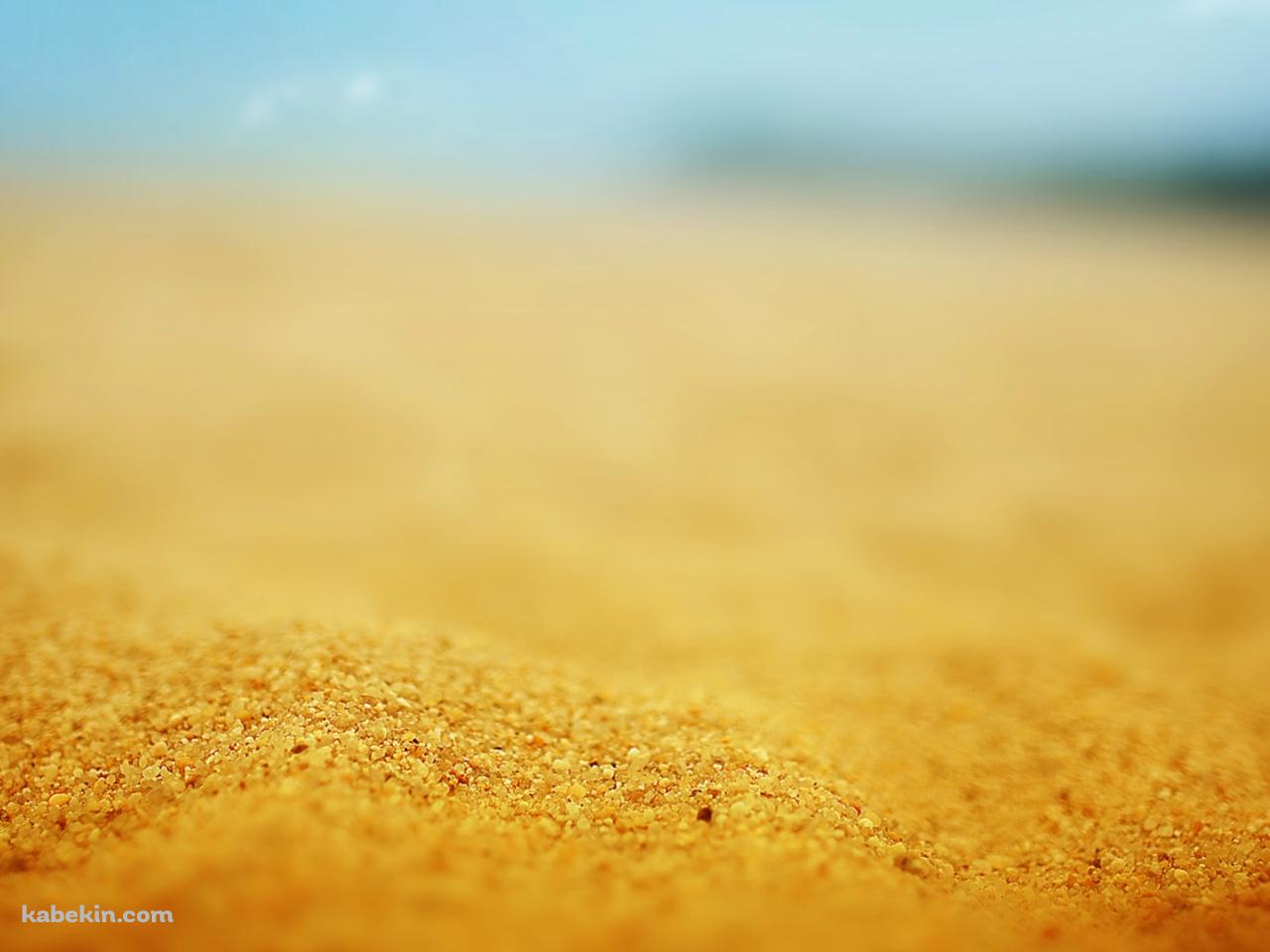 黄色い砂の壁紙(1280px x 960px) 高画質 PC・デスクトップ用