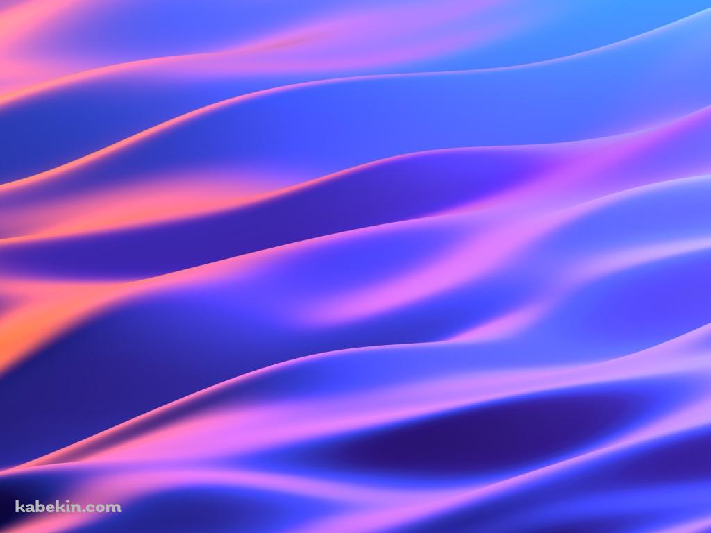 綺麗な紫の波打つテクスチャーの壁紙(1024px x 768px) 高画質 PC・デスクトップ用