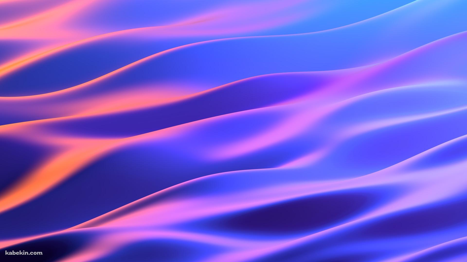 綺麗な紫の波打つテクスチャーの壁紙(1920px x 1080px) 高画質 PC・デスクトップ用