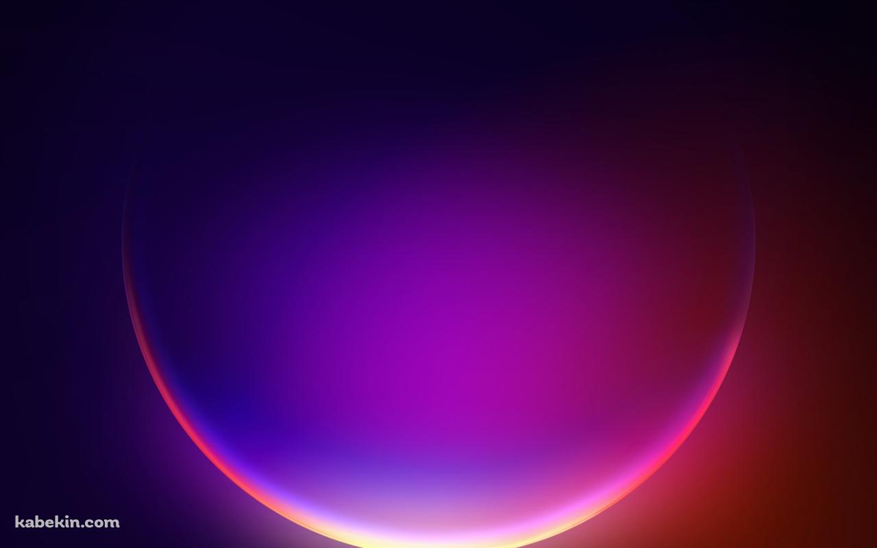 紫 赤紫 円 グラデーションの壁紙(1280px x 800px) 高画質 PC・デスクトップ用
