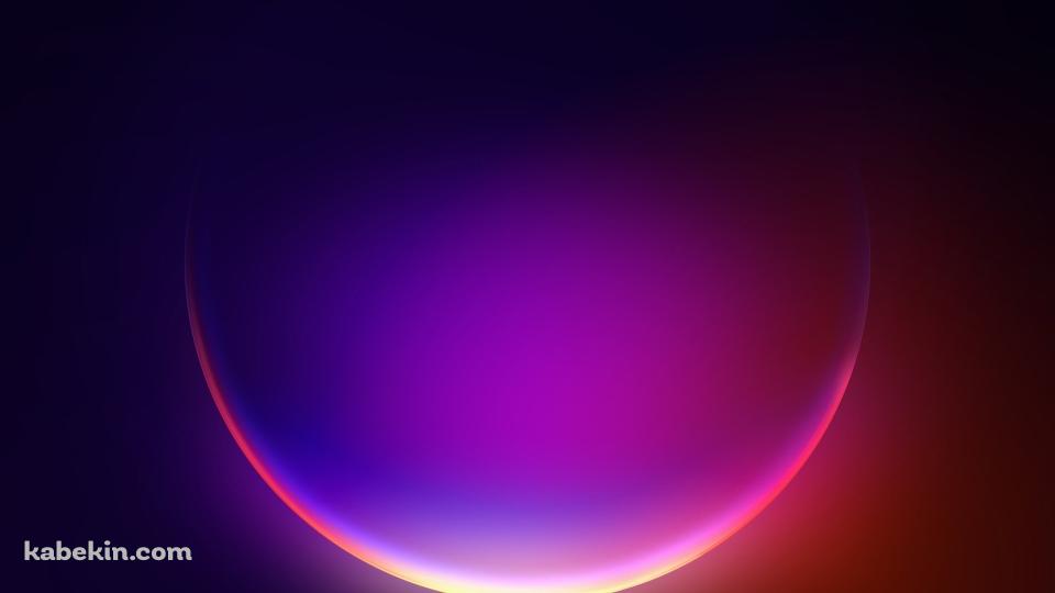 紫 赤紫 円 グラデーションの壁紙(960px x 540px) 高画質 PC・デスクトップ用