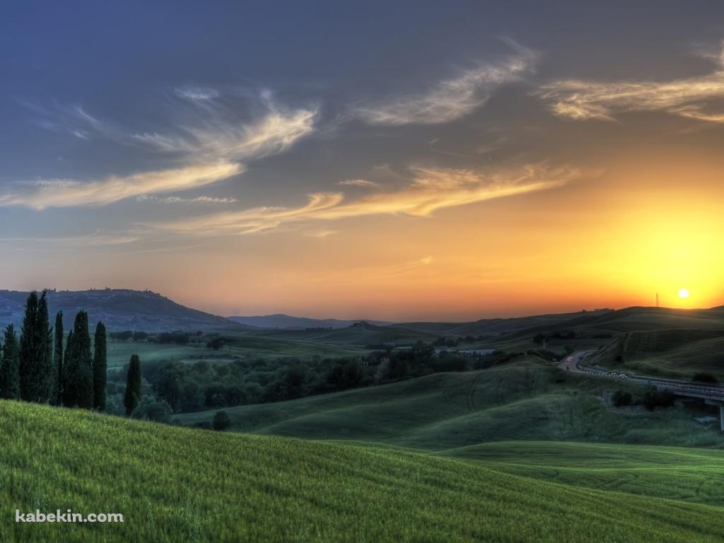 イタリア トスカーナ州の壁紙(1024px x 768px) 高画質 PC・デスクトップ用