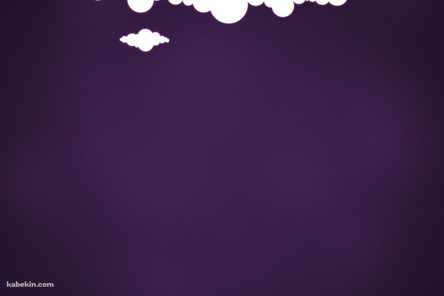 紫の空 雲 イラストの壁紙(1440px x 960px) 高画質 PC・デスクトップ用