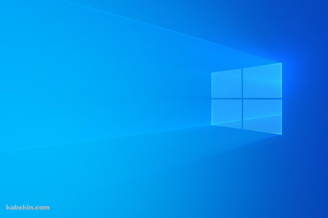 青いWindows ロゴ 綺麗 シンプルの壁紙(1152px x 768px) 高画質 PC・デスクトップ用