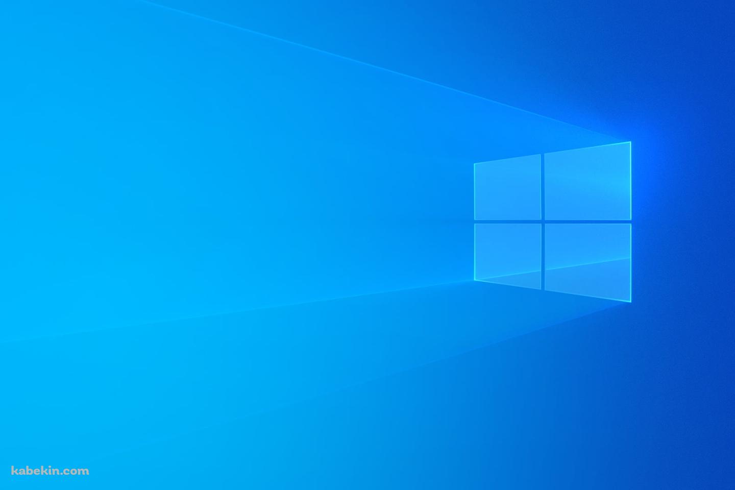 青いWindows ロゴ 綺麗 シンプルの壁紙(1440px x 960px) 高画質 PC・デスクトップ用