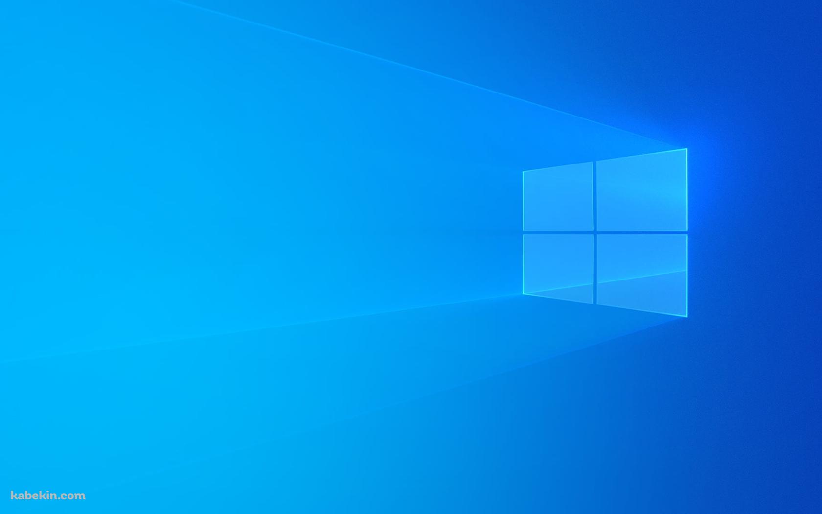 青いWindows ロゴ 綺麗 シンプルの壁紙(1680px x 1050px) 高画質 PC・デスクトップ用