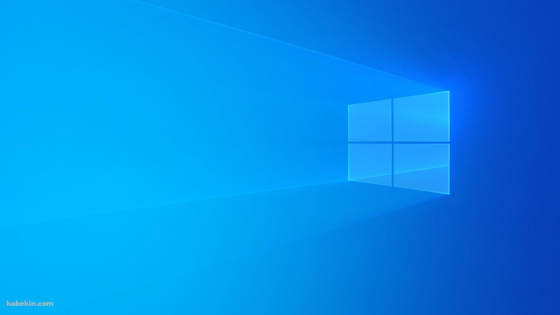 青いWindows ロゴ 綺麗 シンプルの壁紙(1829px x 1029px) 高画質 PC・デスクトップ用