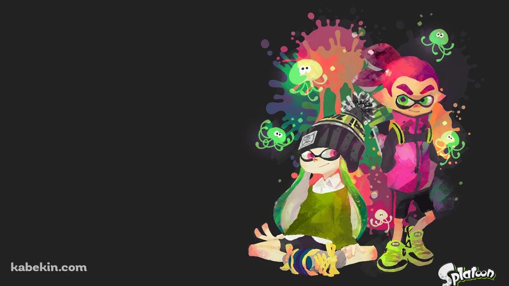 スプラトゥーン イラストの壁紙(1024px x 576px) 高画質 PC・デスクトップ用