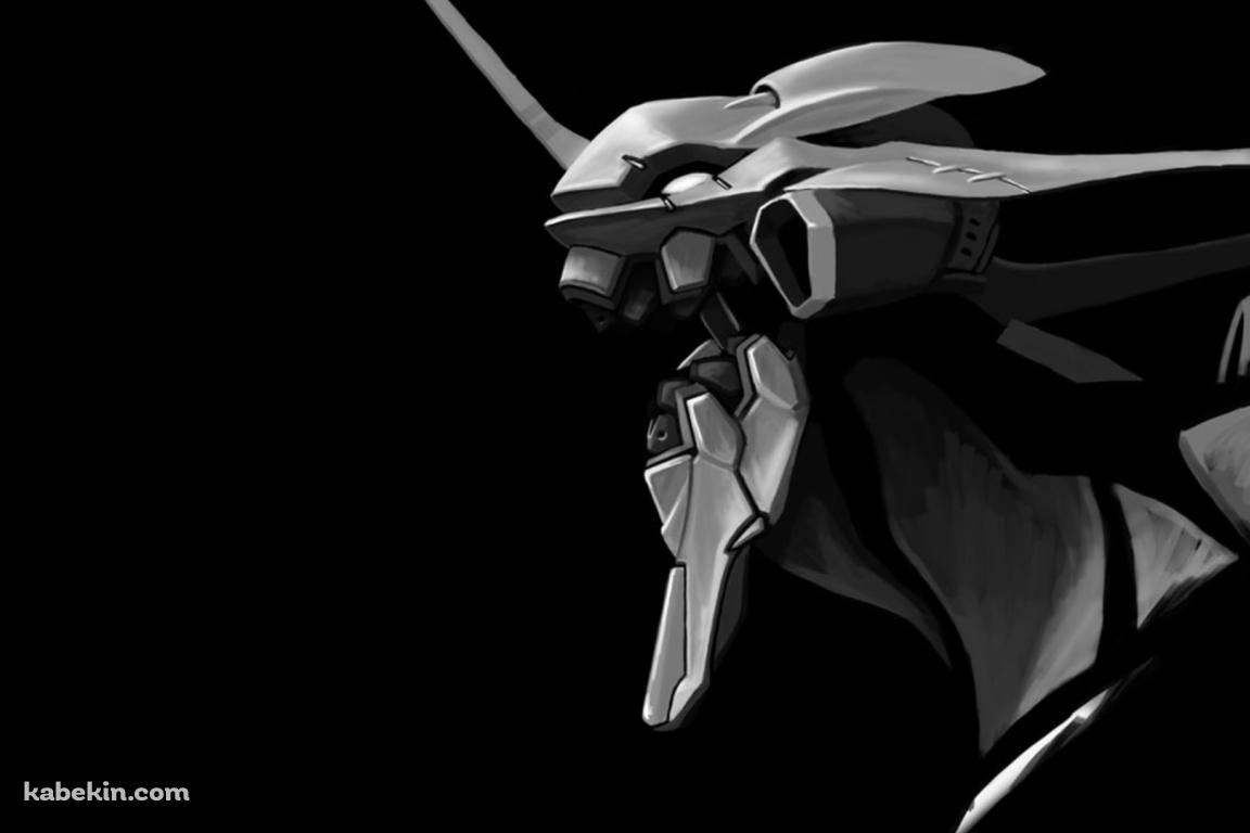 鉛筆で描いたエヴァの壁紙(1152px x 768px) 高画質 PC・デスクトップ用