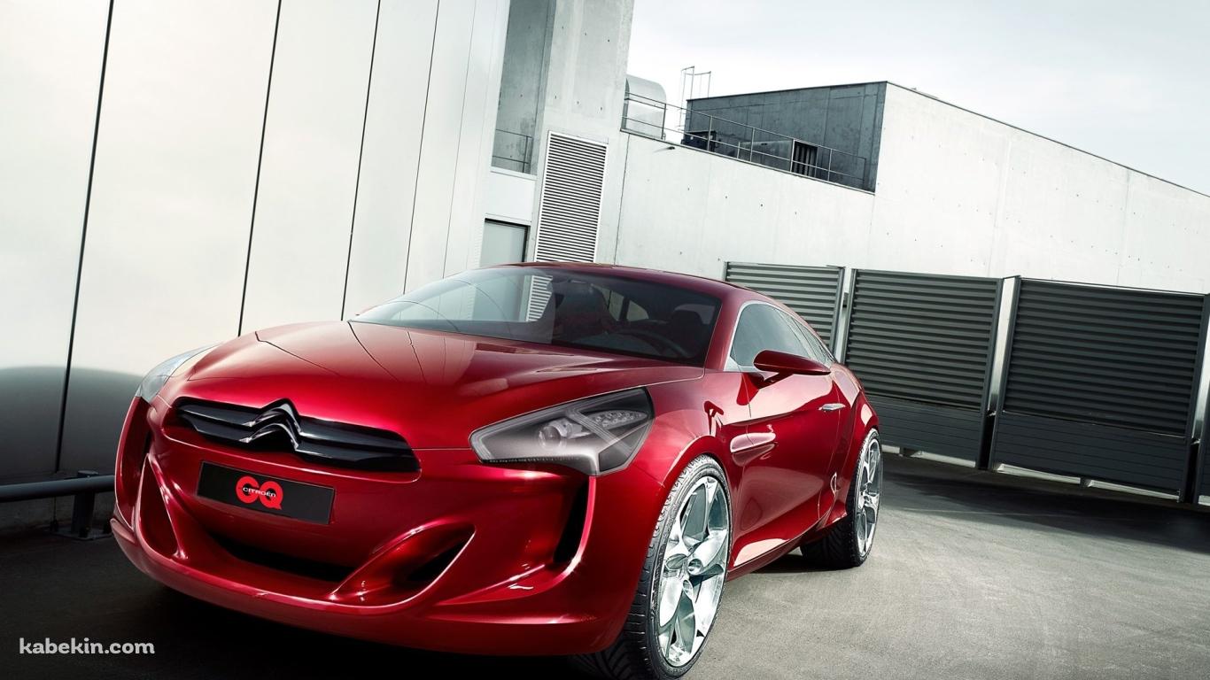 GQ 赤いコンセプトカーの壁紙(1366px x 768px) 高画質 PC・デスクトップ用