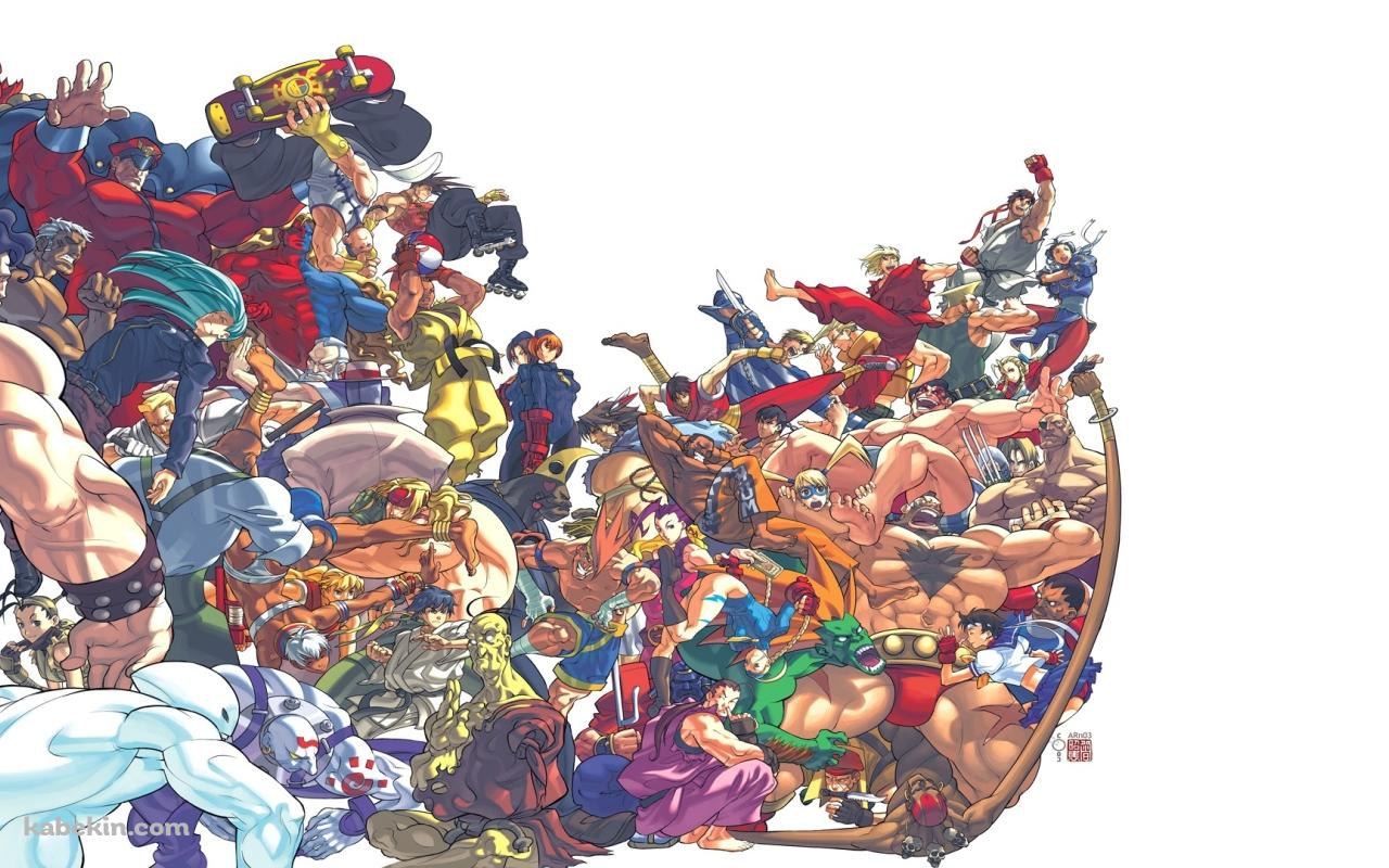 ストリートファイター 各種キャラクターの壁紙(1280px x 800px) 高画質 PC・デスクトップ用