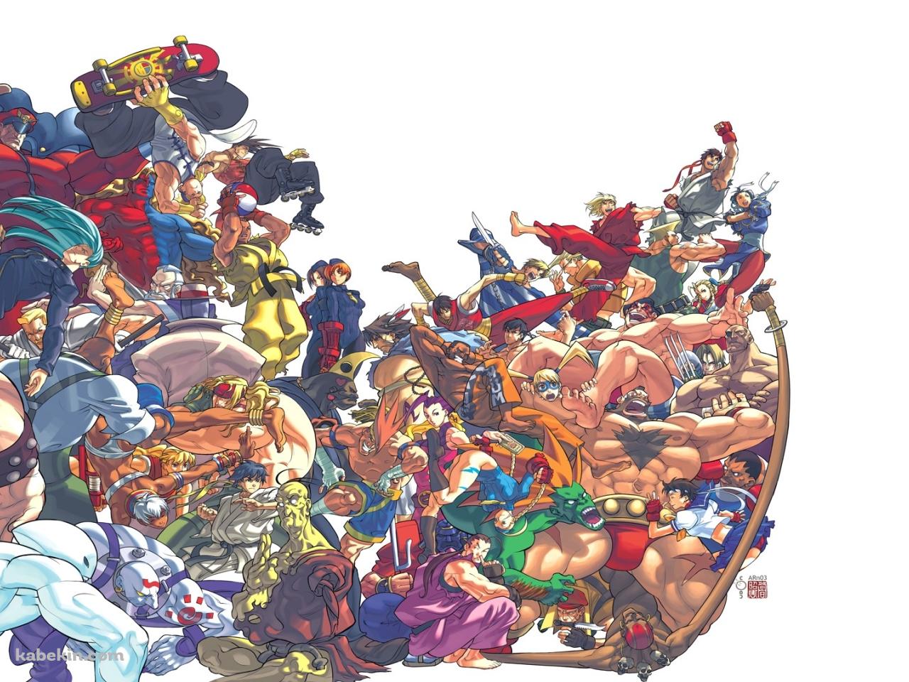 ストリートファイター 各種キャラクターの壁紙(1280px x 960px) 高画質 PC・デスクトップ用