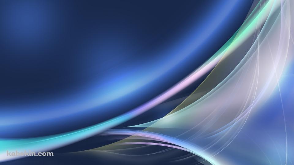 青系のカーブの壁紙(960px x 540px) 高画質 PC・デスクトップ用