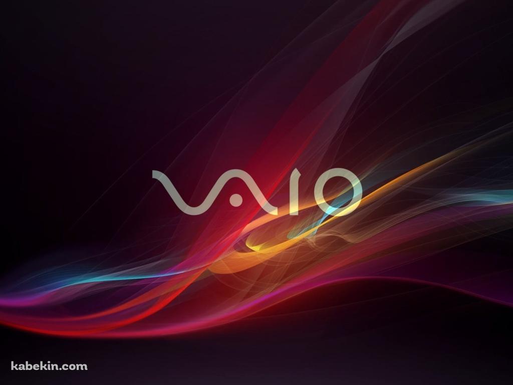 vaio 赤紫の光の壁紙(1024px x 768px) 高画質 PC・デスクトップ用