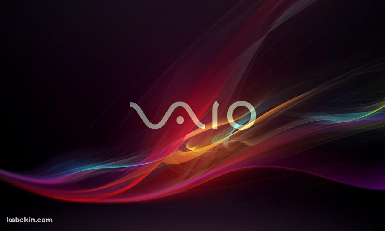 vaio 赤紫の光の壁紙(1280px x 768px) 高画質 PC・デスクトップ用