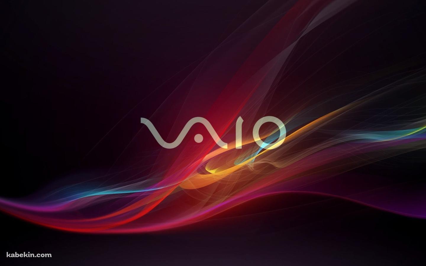 vaio 赤紫の光の壁紙(1440px x 900px) 高画質 PC・デスクトップ用