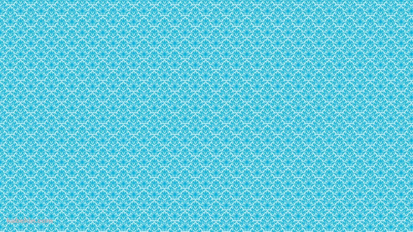 水色のフラワーの壁紙(1366px x 768px) 高画質 PC・デスクトップ用