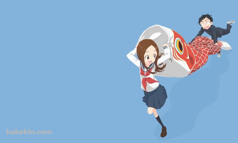 からかい上手の高木さん 西片の壁紙(800px x 480px) 高画質 PC・デスクトップ用