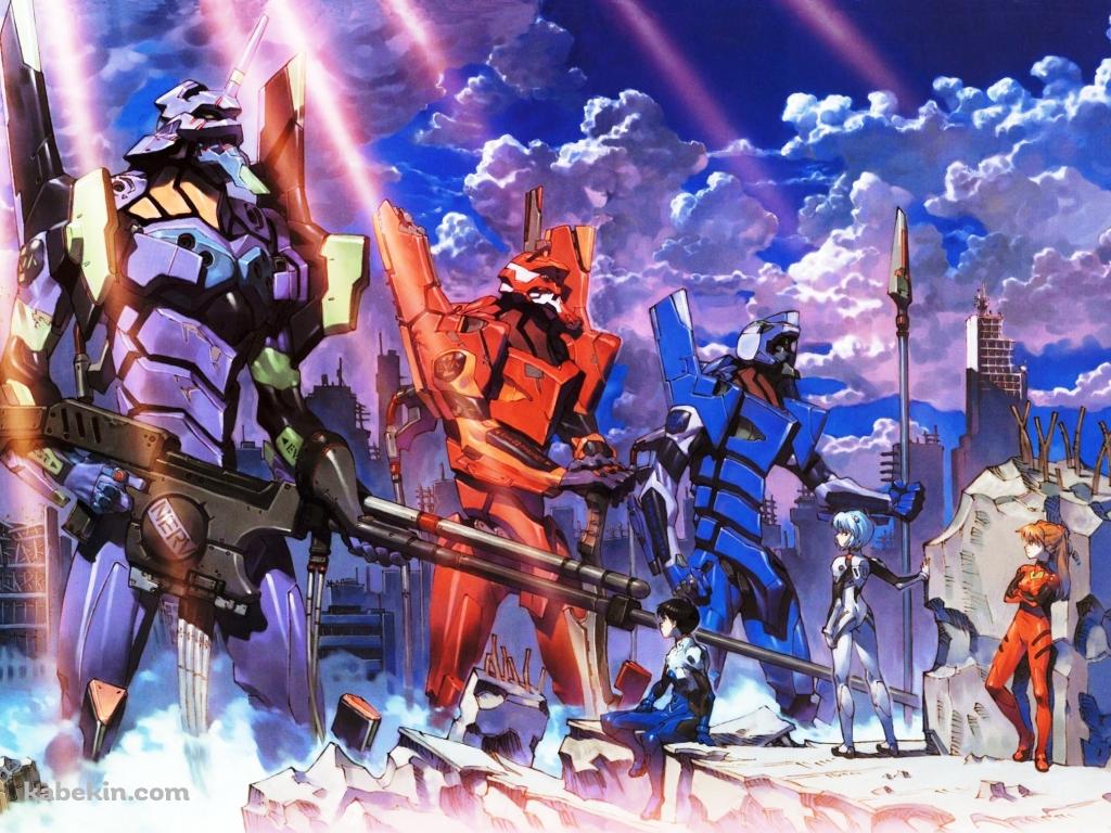 新世紀エヴァンゲリオン 待機中の壁紙(1024px x 768px) 高画質 PC・デスクトップ用