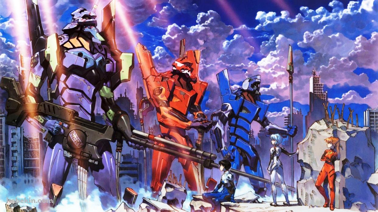 新世紀エヴァンゲリオン 待機中の壁紙(1242px x 698px) 高画質 PC・デスクトップ用