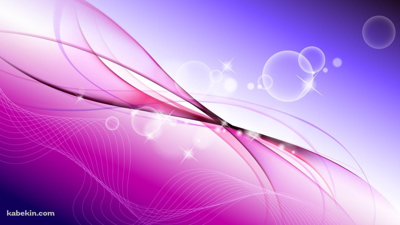 紫とキラキラの壁紙(1280px x 720px) 高画質 PC・デスクトップ用