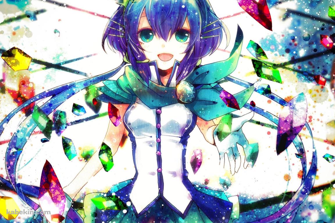 宝石と蒼姫ラピスの壁紙(1152px x 768px) 高画質 PC・デスクトップ用