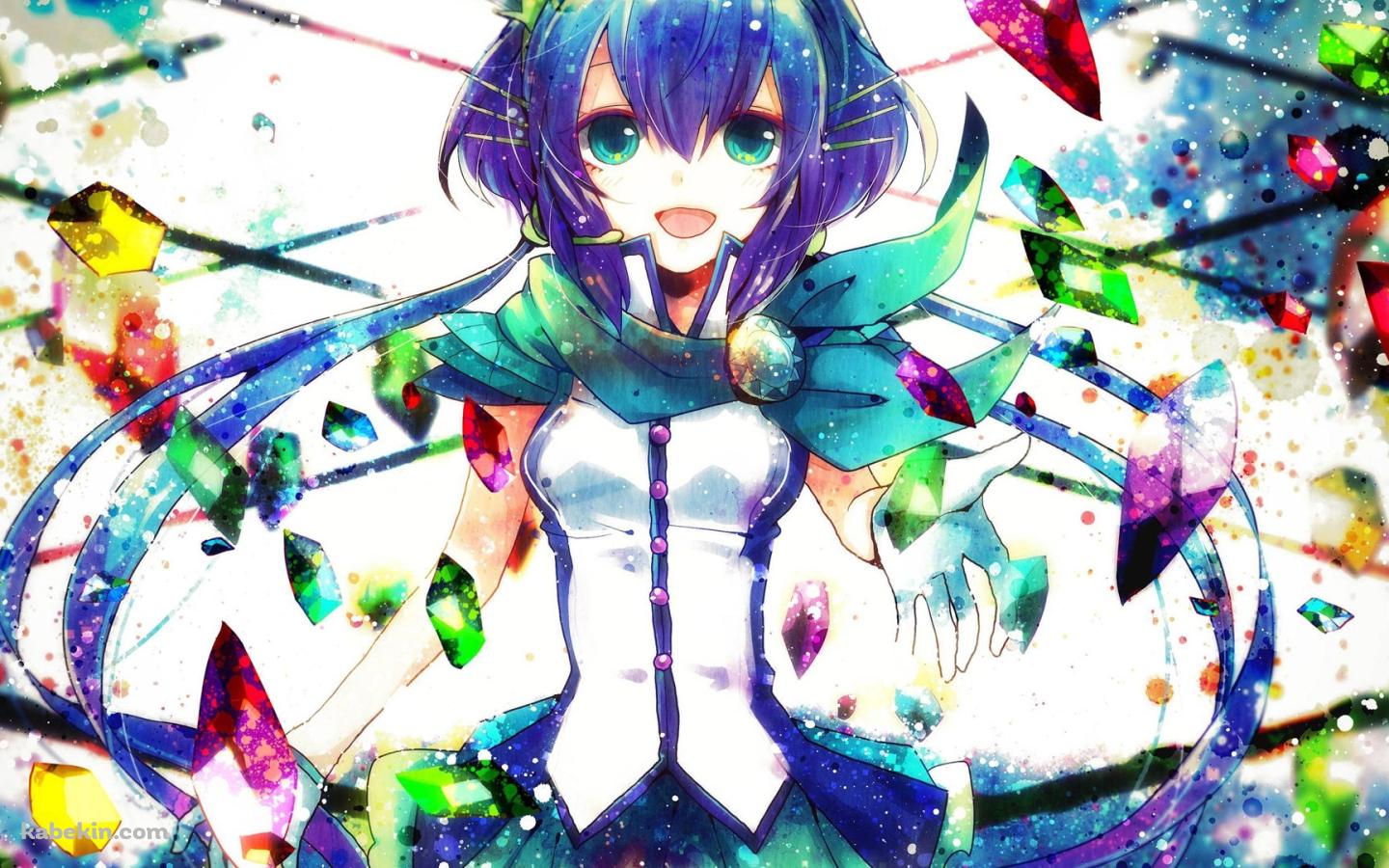 宝石と蒼姫ラピスの壁紙(1440px x 900px) 高画質 PC・デスクトップ用