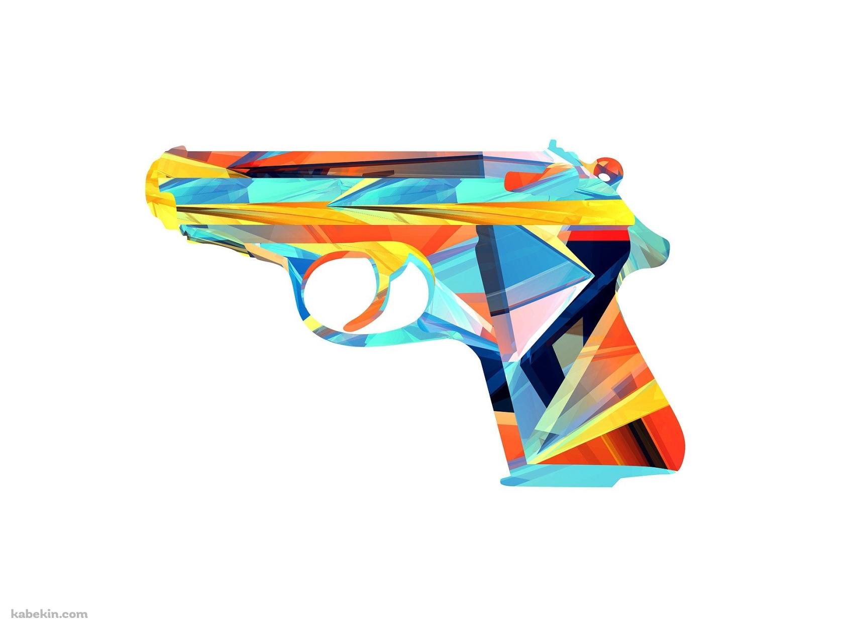 カラフルな銃の壁紙(1680px x 1260px) 高画質 PC・デスクトップ用