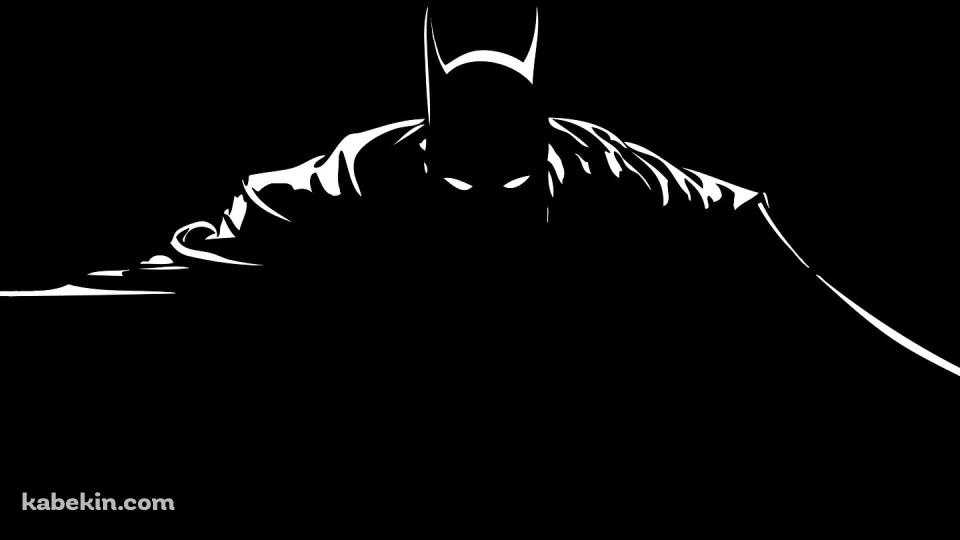 黒いバットマン シンプルの壁紙(960px x 540px) 高画質 PC・デスクトップ用