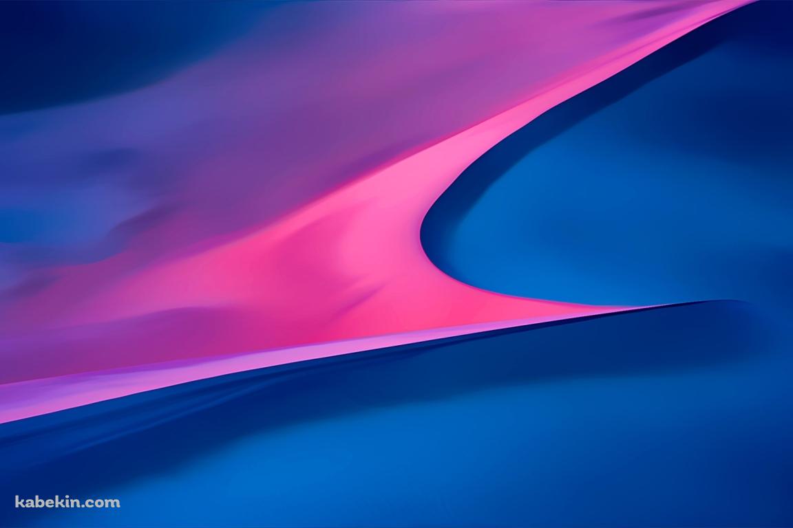 ピンクと青の交わりの壁紙(1152px x 768px) 高画質 PC・デスクトップ用