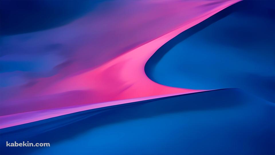 ピンクと青の交わりの壁紙(960px x 540px) 高画質 PC・デスクトップ用