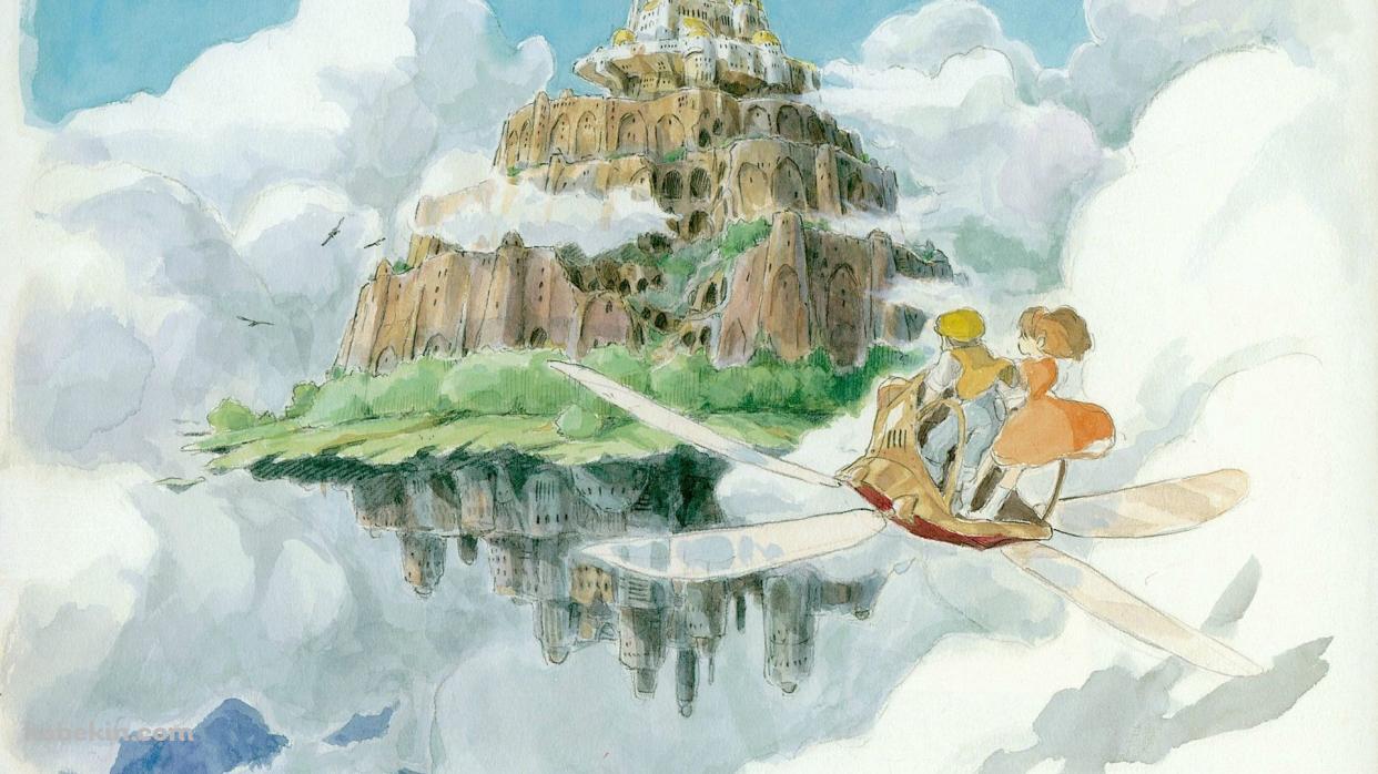 ラピュタ シータとパズー ジブリの壁紙(1242px x 698px) 高画質 PC・デスクトップ用